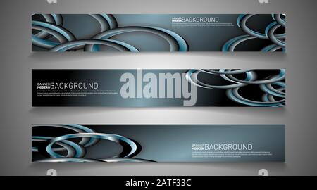 Set banner background for your design. vector graphic design illustration. suitable for your background design Stock Vector