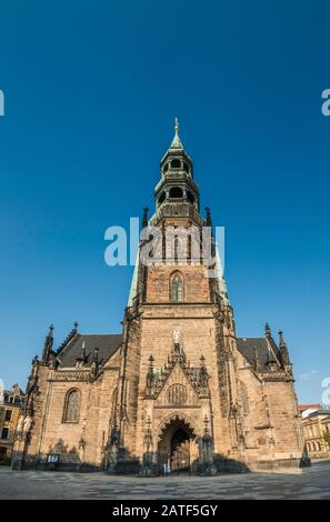 Dom St Marien (St Mary Church), Gothic style, in Zwickau, Saxony, Germany Stock Photo