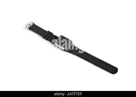 Wrist remote control photo video camera. Isolated on white background. Stock Photo