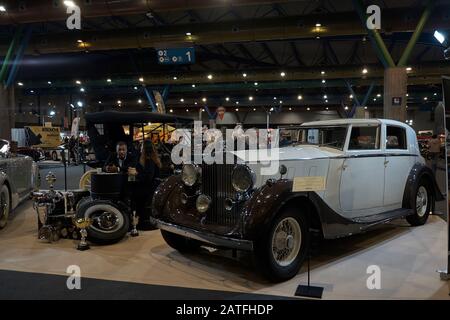 1936 Rolls Royce Phantom III. Retro Málaga 2020, Andalusia, Spain. Stock Photo