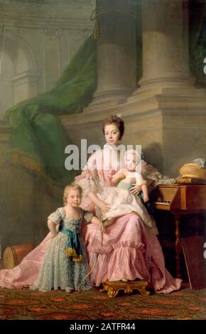 Allan Ramsay - Queen Charlotte Stock Photo - Alamy