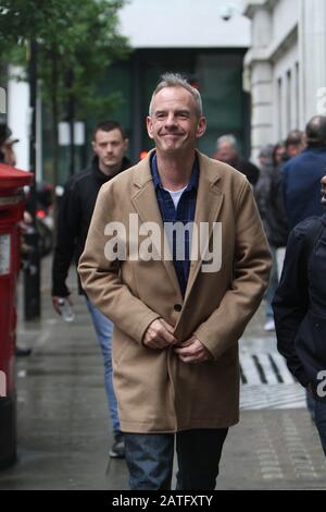 Norman Cook  Fatboy Slim  just dropprd kids off to meet mum at BBC 01/06/2016  (credit image©Jack Ludlam) Stock Photo