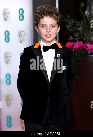 Roman Griffin Davis attending the after show party for the 73rd British Academy Film Awards. Stock Photo