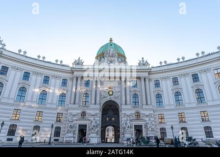 Hofburg Palace, Vienna, Austria Stock Photo