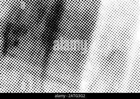 Halftone Overlay Background Stock Vector