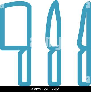 kitchen utensil icon vector template Stock Vector