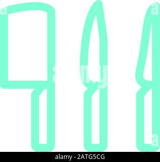 kitchen utensil icon vector template Stock Vector