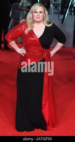 London, UK. 02nd Feb, 2020. Australian actress Rebel Wilson attends the red carpet at the British Academy Film Awards at the Royal Albert Hall in London on February 2, 2020. Photo by Rune Hellestad/UPI Credit: UPI/Alamy Live News Stock Photo