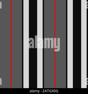 Stripe seamless pattern with colorful colors parallel stripes. Vector illustration EPS 10 Stock Vector