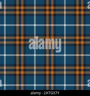 Scottish plaid checkered vector pattern. Vector EPS 10 Stock Vector