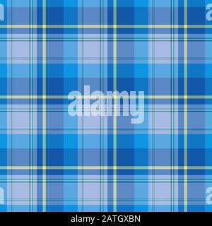 Scottish plaid checkered vector pattern. Vector EPS 10 Stock Vector