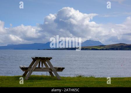 Laide Gruinard Bay Ross and Cromarty Ross-shire HIghland Scotland Stock Photo