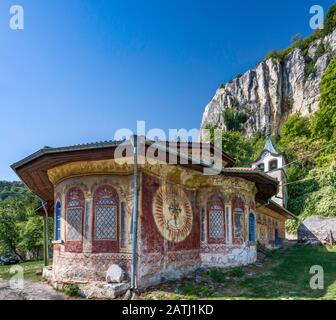 Church at Preobrazhenski Monastery (Transfiguration Monastery) in Dervent Gorge of Yantra River, near Veliko Tarnovo, Bulgaria