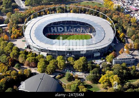 Lower Saxony Stadium, HDI Arena, Sportpark, Hanover, Lower Saxony, Germany Stock Photo