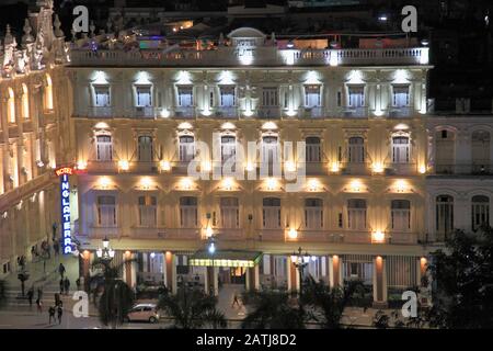 Cuba, Havana, Hotel Inglaterra, Stock Photo