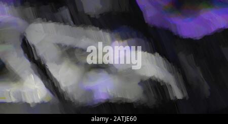 destroyed abstract colorful grunge lights background texture with very dark blue, dark gray and slate gray colors Stock Photo