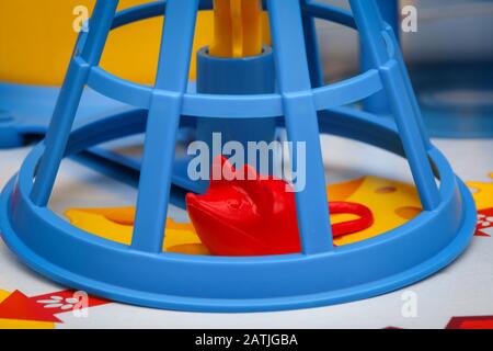 Mouse trap board game Stock Photo