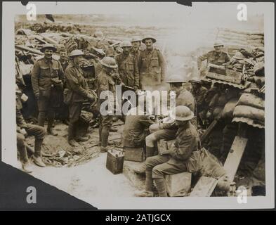 The great battle of Messines Ridge Description: Howitzer firing ...