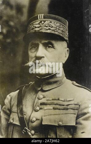 Description: Marshal Ferdinand Foch (1851-1929) Date: {1914-1918} Location: France Keywords: WWI, military leaders Person Name: Foch, Ferdinand Stock Photo