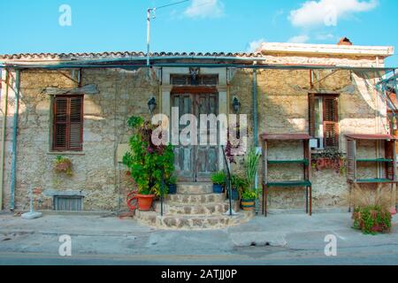 Old House Entrance Stock Photo