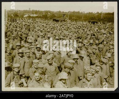 Young German prisoners of war captured by Guard's Armoured Division on ...