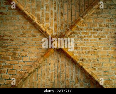 Colorful brick patterned background, limestone wall texture2 Stock Photo