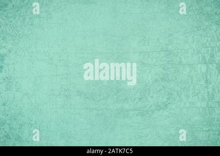 Abstract background of light green color on rough surface Stock Photo