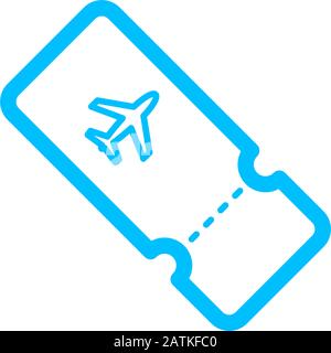 ticket icon design template vector Stock Vector