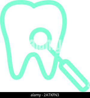 Dental icon design template vector Stock Vector