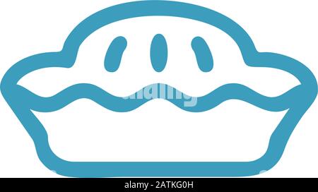 pie icon design vector template Stock Vector