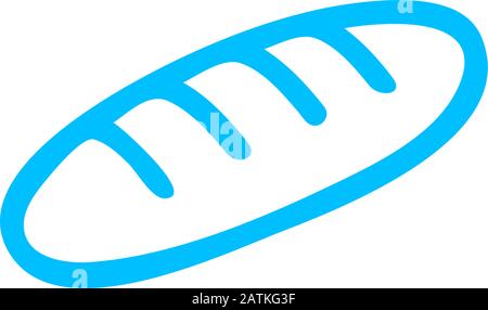 bread icon design template vector Stock Vector