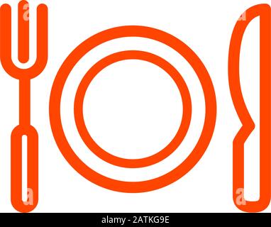 restaurant icon design template vector Stock Vector
