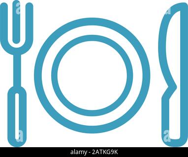 restaurant icon design template vector Stock Vector