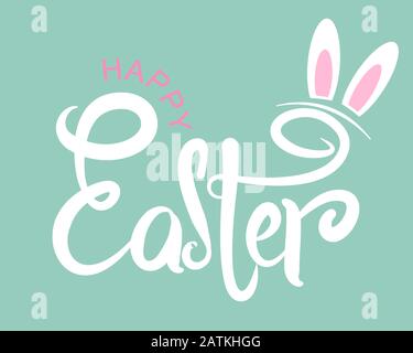 Vector illustrating cute Easter holiday images Stock Vector