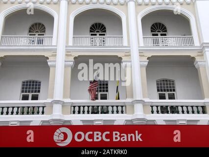 OCBC Bank at Ipoh in Malaysia Stock Photo