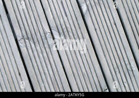 Wooden plain grey background with sloped lines Stock Photo