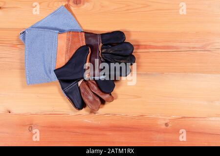 Standard construction safety equipment Stock Photo