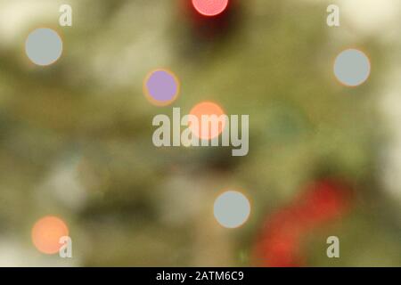 Blurred and bokeh abstract effect on background Stock Photo