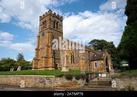 St Denys' Church, Ravensthorpe, Northamptonshire, England Stock Photo