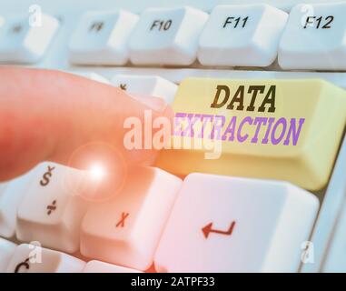 Writing note showing Technology Operating Services. Business photo ...