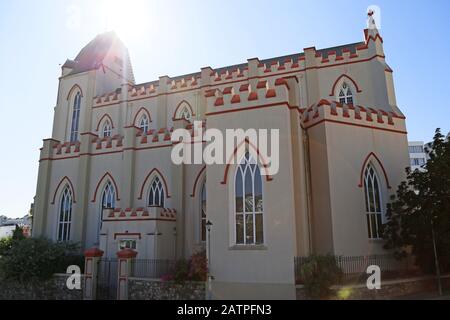 St Mary's Cathedral, St John's Street, Central Business District, Cape Town, Table Bay, Western Cape Province, South Africa, Africa Stock Photo