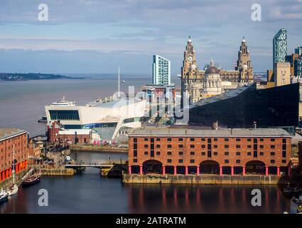 Royal Albert Dock, Liverpool Stock Photo