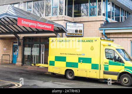 University Hospitals of Morecambe Bay NHS   Lancaster A & E Stock Photo