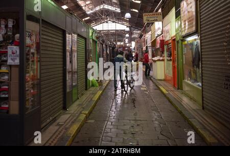 Buenos Aieres, Argentina - September 08 2018: A beautiful Market in the neighborhood of San Telmo Stock Photo