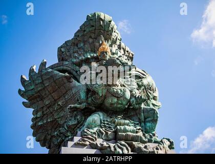 Garuda Wisnu Kencana statue at Garuda Wisnu Kencana Cultural Park; Bali, Indonesia Stock Photo