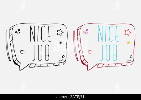 A set of dialog windows of different shapes. Stock Vector