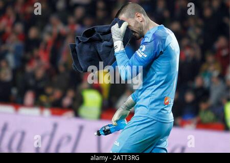 Granada, Spain. 04th Feb, 2020. Domenech during match Granada CF versus Valencia CF of Spanish King´s Cup at Los Carmenes stadium Thursday 4 February 2020 Credit: CORDON PRESS/Alamy Live News Stock Photo