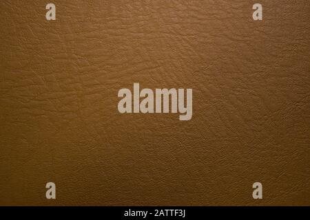 Dark brown leather material texture, useful as background for design-works Stock Photo