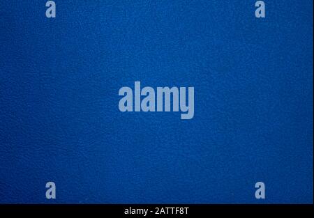 blue leather material texture, useful as background for design-works Stock Photo