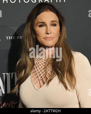 Los Angeles, USA. 04th Feb, 2020. Caitlyn Jenner arrives at the Vanity Fair HOLLYWOOD CALLING Exhibition held at the Annenberg Space for Photography in Los Angeles, CA on Tuesday, ?February 4, 2020. (Photo By Sthanlee B. Mirador/Sipa USA) Credit: Sipa USA/Alamy Live News Stock Photo